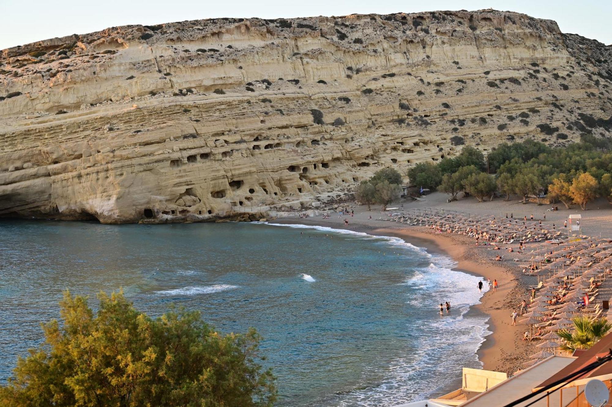 Anthousa'S Maisonette Matala Buitenkant foto